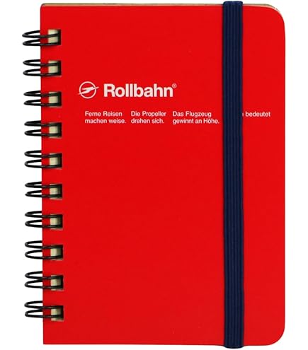 廃番品　 ロルバーン　リングノート　ポケット付メモ　XL（B5） レッド Amazon.co.jp: デルフォニックス ロルバーンポケット付メモL